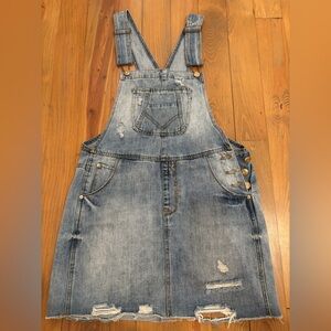 Denim Overall Dress